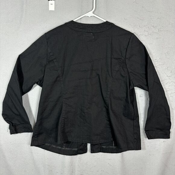 CJ Banks Womens Hook and Eye Long Sleeve Stretch Plus Size 1X - Picture 2 of 10